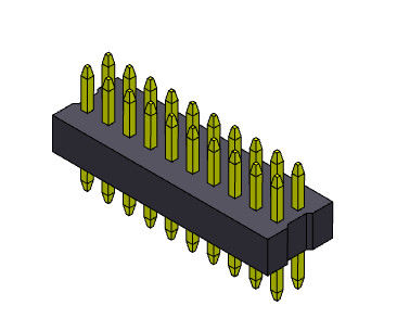 type droit de double connecteur de rangée de 1.00mm - 2 *3 PIN To 2*40PIN