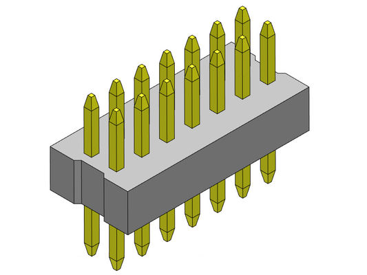 type droit de double connecteur de rangée de 1.00mm - 2 *3 PIN To 2*40PIN