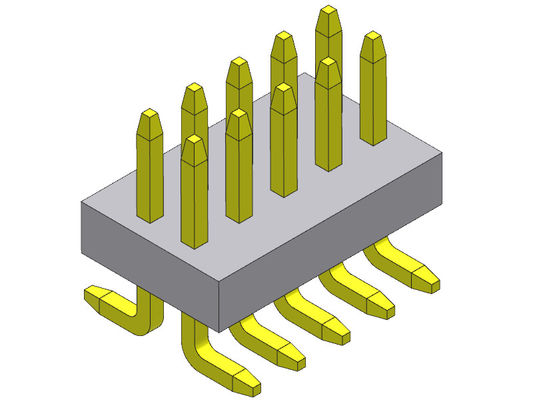 Double rangée Pin Female Header Connector 1.00mm 2*2 PIN To 2*40PIN
