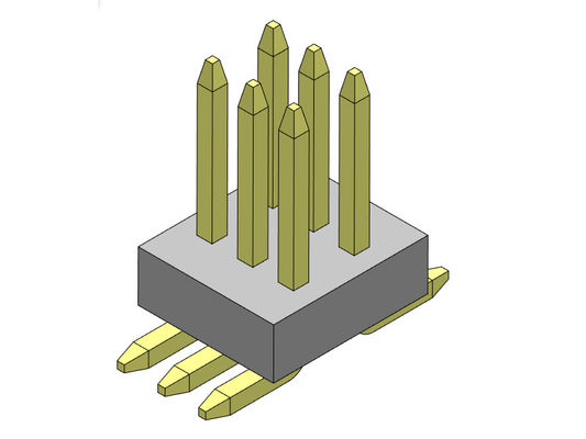 Double rangée du lancement 0.8*1.2mm 2*3 PIN To 2*50 PIN Pin Female Header Connector 0.8mm