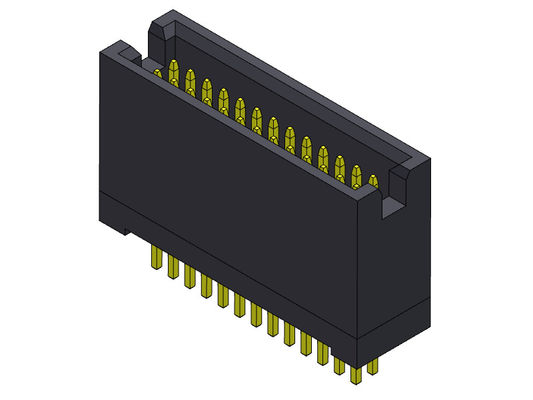 Type droit 300V AC/DC d'immersion de double rangée d'en-tête de boîte de 1.0AMP 1.27mm
