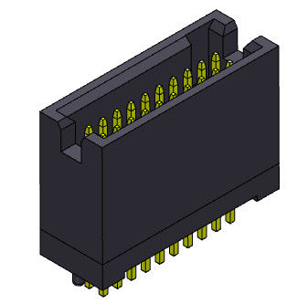 Type droit 300V AC/DC d'immersion de double rangée d'en-tête de boîte de 1.0AMP 1.27mm