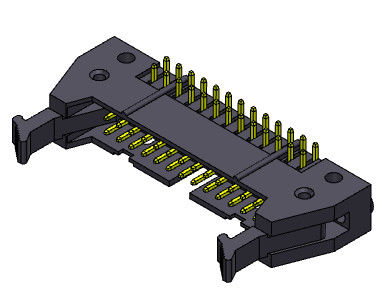 type à angle droit Nylon9T 10-68Pin de double rangée d'en-tête d'éjecteur de 2.00mm