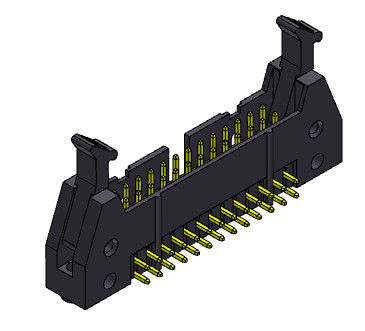 type à angle droit Nylon9T 10-68Pin de double rangée d'en-tête d'éjecteur de 2.00mm