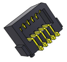 Conseil latéral de SMT d'entrée pour embarquer le lancement 0.80mm 10-60Pin UL94V0 PA69T de connecteur