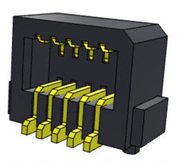 Conseil latéral de SMT d'entrée pour embarquer le lancement 0.80mm 10-60Pin UL94V0 PA69T de connecteur