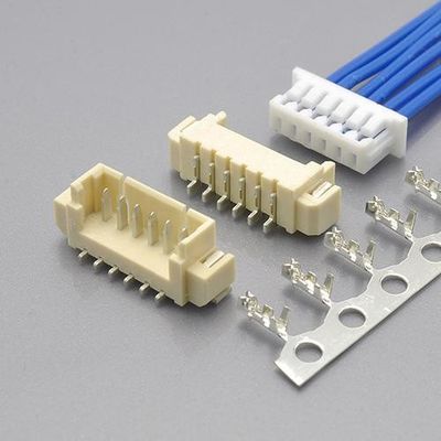fil de gaufrette de 1.25mm pour embarquer MX simple 53398xx67 de la rangée UL94V0 Nylon-9T 2Pin-16Pin de connecteur