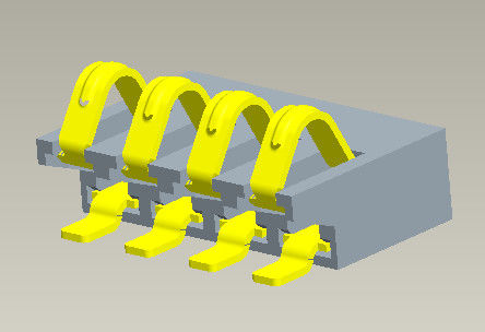 Type connecteur du lancement 1.6mm Smt pour relier les batteries détachables aux chevilles