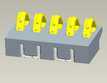 Type connecteur du lancement 1.6mm Smt pour relier les batteries détachables aux chevilles