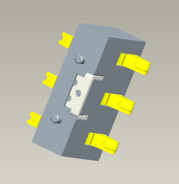 Batterie 3 Pin Connector de SMT de lancement du connecteur de batterie de Soyoung 5.0mm