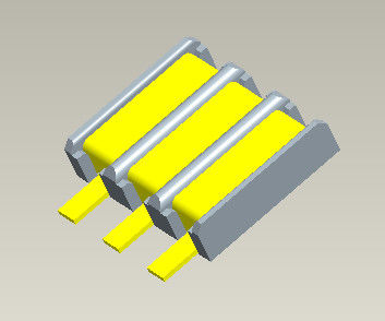 type de SMT de connecteur de batterie 60V de 2.5mm avec espacer les tailles 1,2 6.5mm