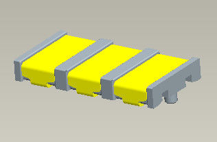 Type terminal de SMT de connecteurs de batterie de 5.0AMP 4.25mm - PIN 2 - 6