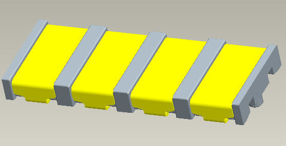 Type terminal de SMT de connecteurs de batterie de 5.0AMP 4.25mm - PIN 2 - 6