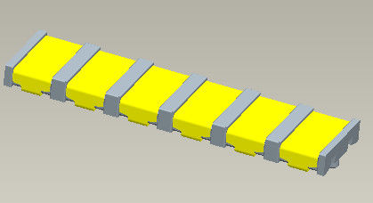 Type terminal de SMT de connecteurs de batterie de 5.0AMP 4.25mm - PIN 2 - 6