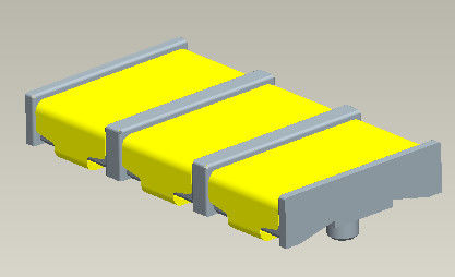 5.0AMP type femelle de SMT de connecteurs de courrier de batterie du lancement 4.00mm avec des chevilles
