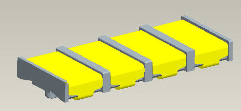 5.0AMP type femelle de SMT de connecteurs de courrier de batterie du lancement 4.00mm avec des chevilles