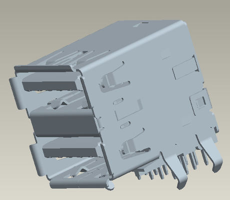 type à grande vitesse femelle d'USB 3,0 A de connecteurs de l'entrée-sortie 1.0Amp