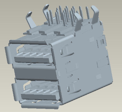 type à grande vitesse femelle d'USB 3,0 A de connecteurs de l'entrée-sortie 1.0Amp