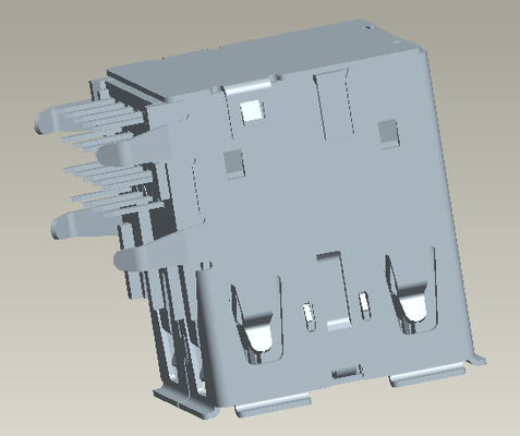 type à grande vitesse femelle d'USB 3,0 A de connecteurs de l'entrée-sortie 1.0Amp