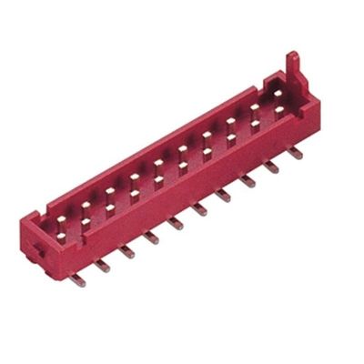type micro de SMT de mâle de match de connecteur d'en-tête de 1.0Amp IDC - 2 - 22 Pin Replace TE338728