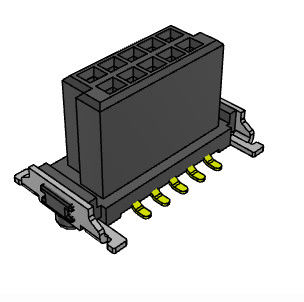 conseil à grande vitesse de 1.27mm pour embarquer des connecteurs flottant le conseil au connecteur SMT de conseil