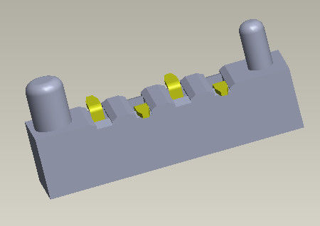 1.27mm Monture de surface Tête féminine rangée unique avec des piquets 1 * 3 épingle à 1 * 40 épingle H2.00mm