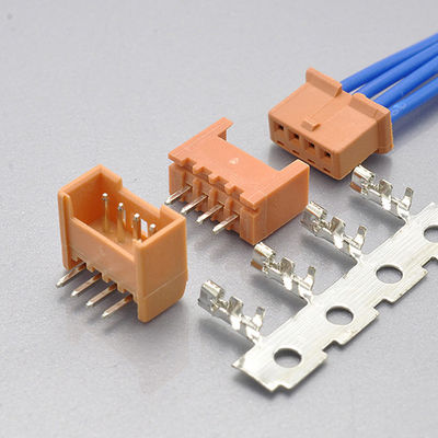 1.25mm Wafer Wire To Board Connector à ligne unique UL94V0 Nylon-66 2-8Pin DF13