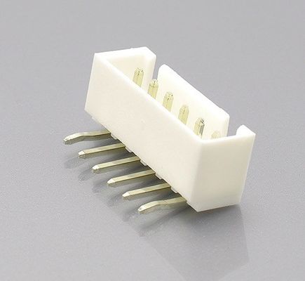 Coupe 2.5 mm Connecteurs de plaquette de fil à plaque d'angle droit 90° DIP Type 2Pin-16Pin avec broche Kink
