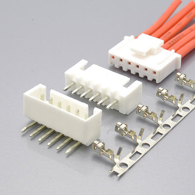 Coupe 2.5 mm Connecteurs de plaquette de fil à plaque d'angle droit 90° DIP Type 2Pin-16Pin avec broche Kink